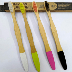 Aviders-Organic Bamboo Toothbrush (Pack of 5) Premium
